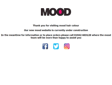 Tablet Screenshot of moodhaircolor.com